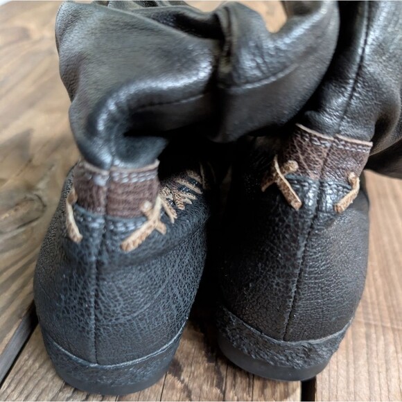 Think! Black Leather Winter Boots 37 - Picture 4 of 8